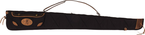 52" BLACK/BROWN TRIM W/SLINGBROWNING LONA CANVAS GUN CASE 