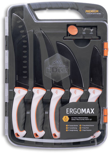 PRO GRADE PROCESSING KITOUTDOOR EDGE ERGO MAX 6-PIECE 