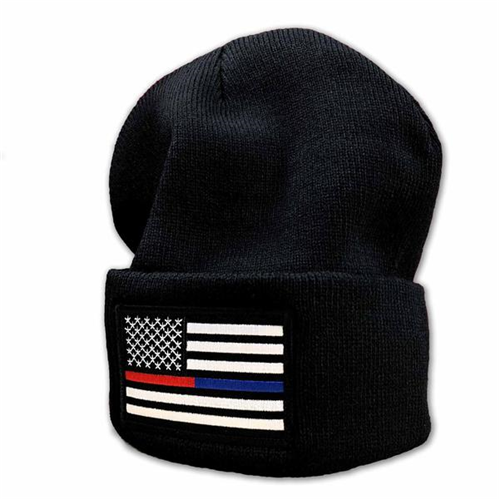 Beanie - Dual Line American Flag
