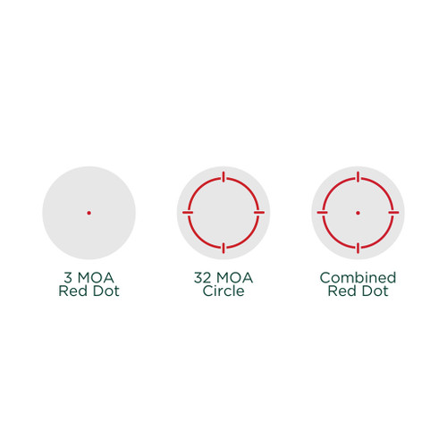 Alpen Argus Red Dot 3MOA Dot, Sub-Compact