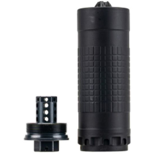 IWI 6mm Suppressor 6mm K w/Direct Thread 1/2-28 HUB-T Mount Black