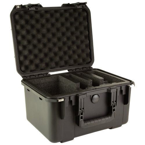 SKB I-SERIES HANDGUN CASE 2 GUN BLK