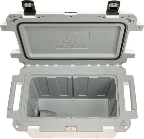 ELITE WHITE/GRAYPELICAN COOLER IM 70 QUART 