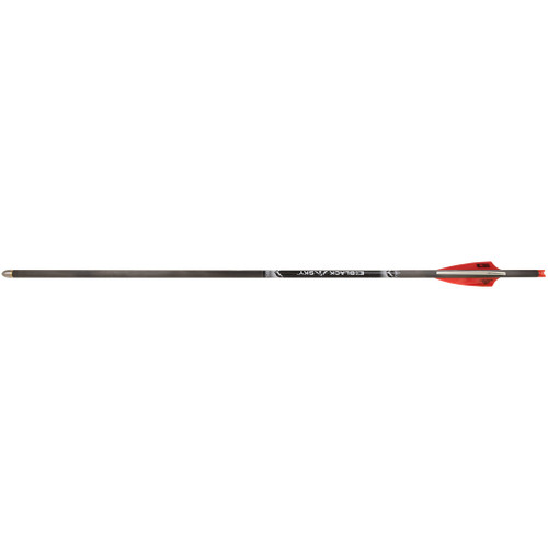 Bohning Black Sky Bolt 20 in. Red/White 2 in. Black Sky Vanes 3 pk