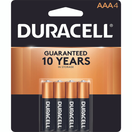 Duracell Coppertop Batteries AAA 4 pk.