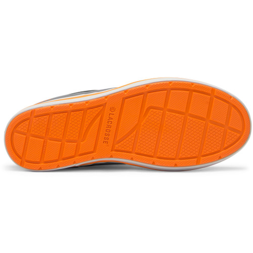 Lacrosse Men's Alpha Deck Boot Gray/Orange Size 13