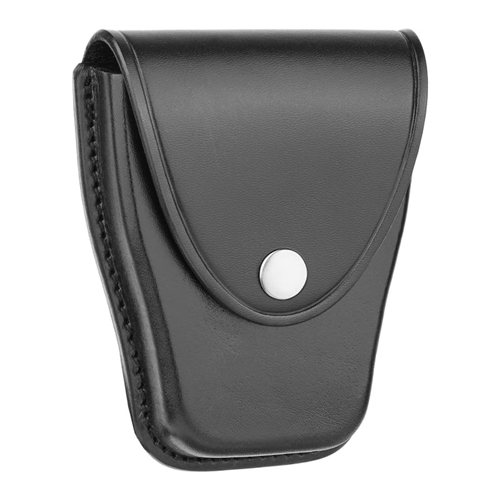 Plain Leather Large Closed Single Cuff Case