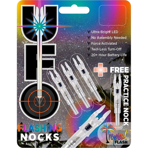 30-06 UFO Lighted Nock Tropical Flash .300 3+1 BP Crossbow Moon