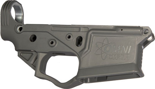 LOWER RECEIVER POLYMER GREY<<ATI OMNI HYBRID AR15 STRIPPED 