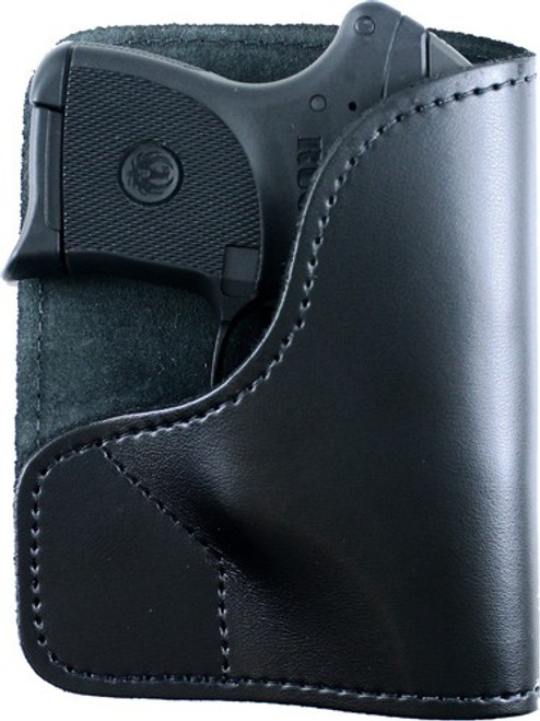 AMBI LEATHER RUGER LCP 380 BLKDESANTIS TRICKSTER POCKET HLTR 