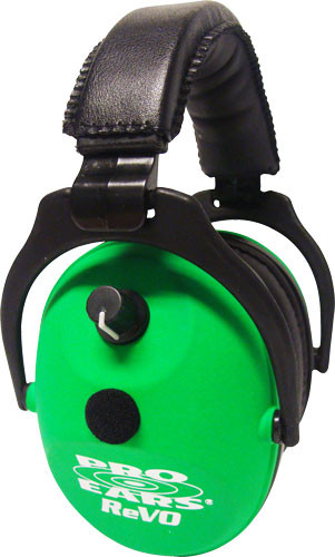 ELECTRONIC NEON GREEN!PRO EARS REVO EAR MUFF 