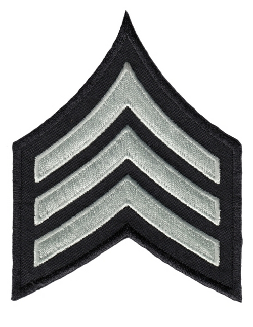 Sergeant LAPD Chevron 3 1/8'' Wide - Pair
