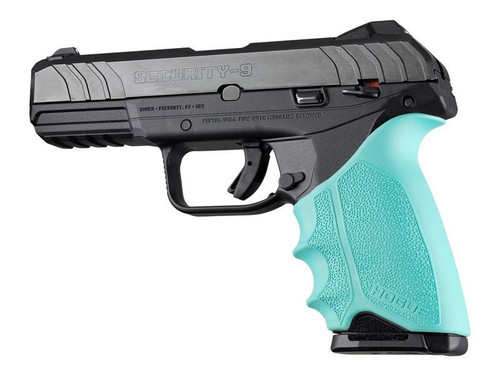Hogue HandAll Beavertail Grip Sleeve Ruger Security 9 Aqua