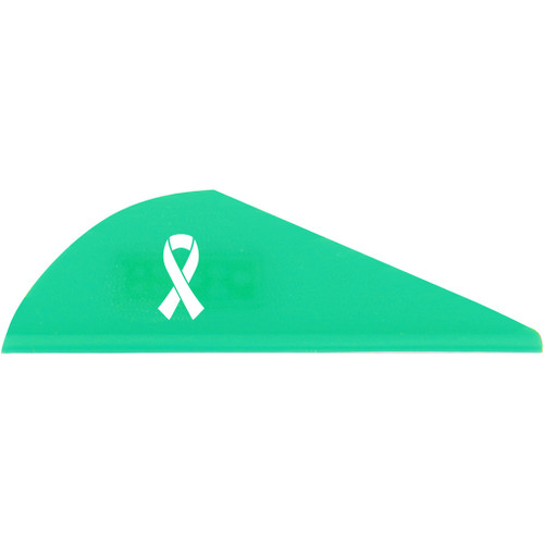 Bohning Blazer Vanes Awareness Teal 36 pk.