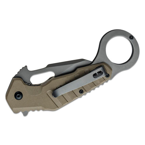 Smith & Wesson M&P Extreme Ops Karambit Knife 3" Blade FDE