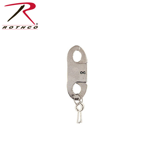 Rothco Thumbcuffs / Steel - Nickel Plated