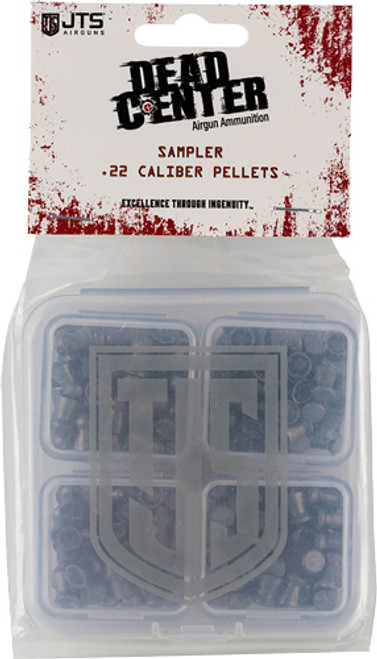 VARIETY PACK 4 TYPES 170CTJTS DEAD CENTER PELLETS 25 CAL 