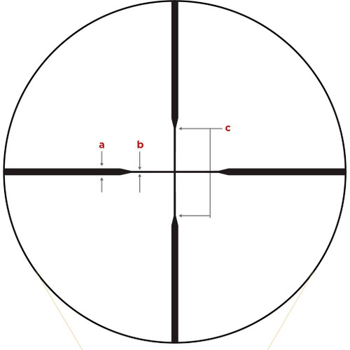 Leupold FX-I Rimfire Rifle Scope 4x28mm Fine Duplex