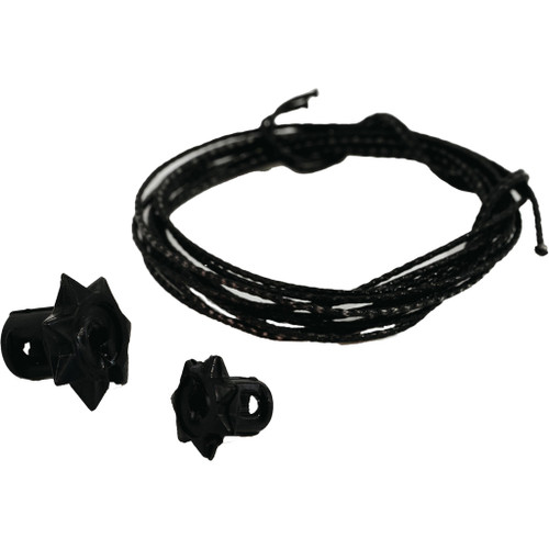 Bowmar Recurve Nose Button Black 2 pc. Small/Large