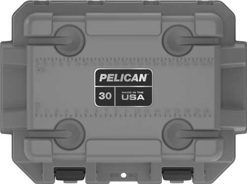 ELITE DARK GRAY/GREENPELICAN COOLERS IM 30 QUART 