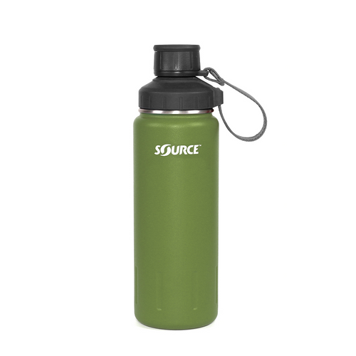 Terrain 700ml Insulated SS Bottle - Moss Green