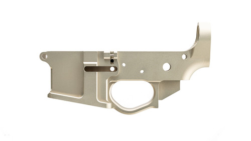 ZEUS ARMS CLEAR ANODIZED BILLET LOWER RECEIVER