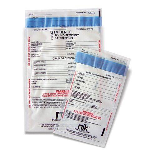 EVIDENCE BAG-12  X 16  100/PK