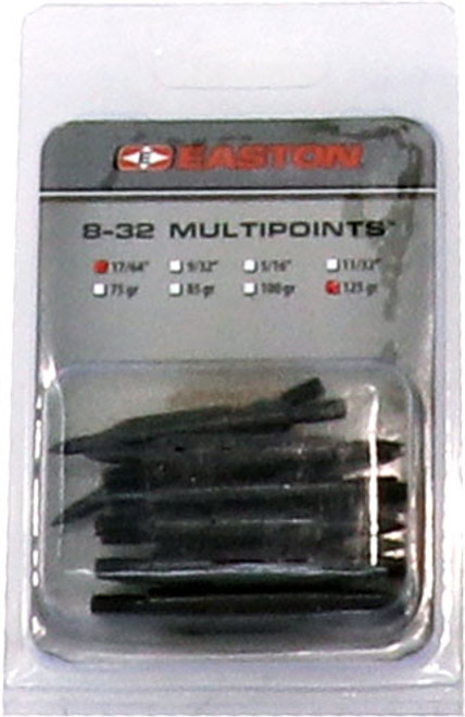 17/64" 12 PACK FIELD POINTSEASTON MULTI POINTS 125 GRAIN  17/64" 12 PACK FIELD POINTSEASTON MULTI POINTS 125 GRAIN