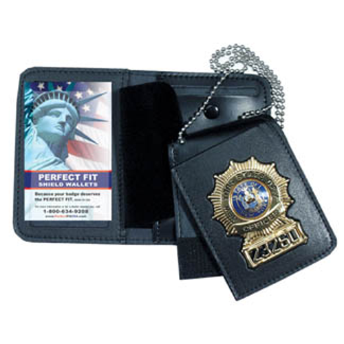 4-in-1 Badge & ID Case with Chain - 3.25''x4.63''
