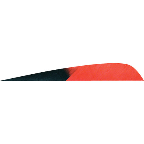 Gateway Parabolic Feathers Kuru Red 4 in. RW 50 pk.