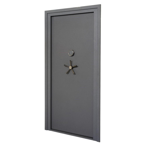 SnapSafe Premium Vault Door 36" x 81" Dark Grey