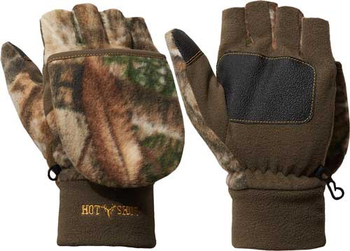 MITTEN FLEECE INSU RT-EDGE LG<HOT SHOT HF2 BULLS-EYE POP-TOP 