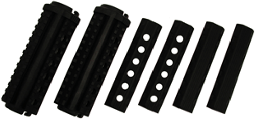 AR15/M16 POLYMER BLACKMFT 4 SIDED RAIL 6" HANDGUARD  AR15/M16 POLYMER BLACKMFT 4 SIDED RAIL 6" HANDGUARD