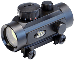 RED/GRN/BLUE DOT RETICLEBSA HUNTSMAN 1X30MM SIGHT 