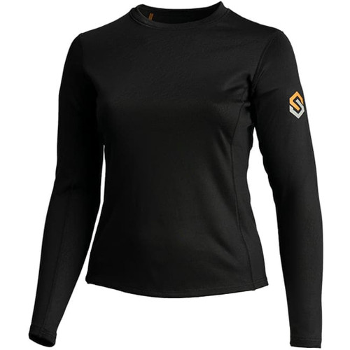 ScentLok Womens ClimaFleece BaseSlayer Top Black Small