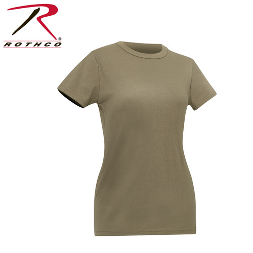 Rothco Womens Longer T-shirt - Coyote Brown