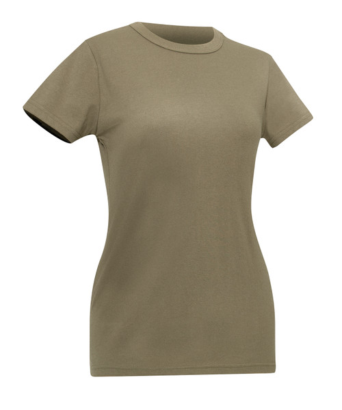 Rothco Womens Longer T-shirt - Coyote Brown
