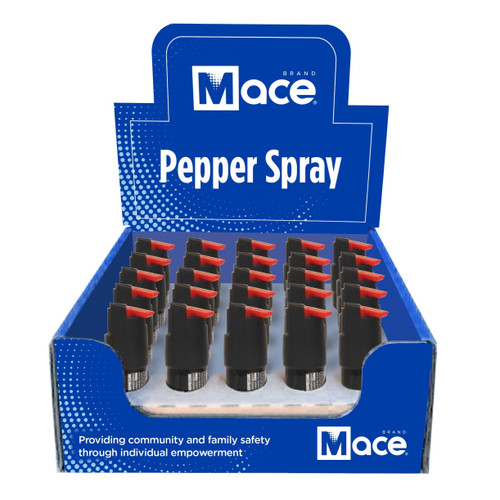 Mace Twist Lock Pepper Spray Display 25/ct