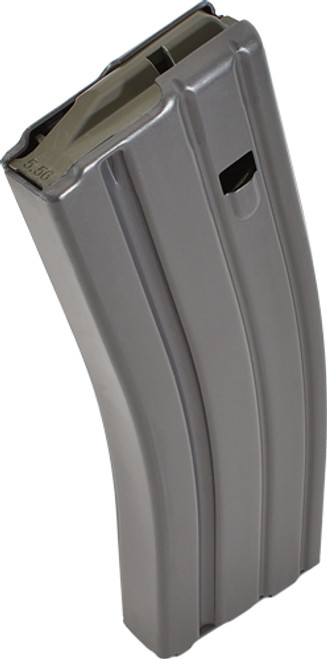 30RD ALUMINUM GREY AR15D&H TACTICAL MAGAZINE 5.56X45 