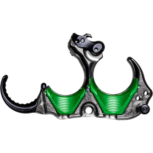 Tru Ball Aileron HBC Flex Release Green/Quick Silver Brass 3 Finger Medium