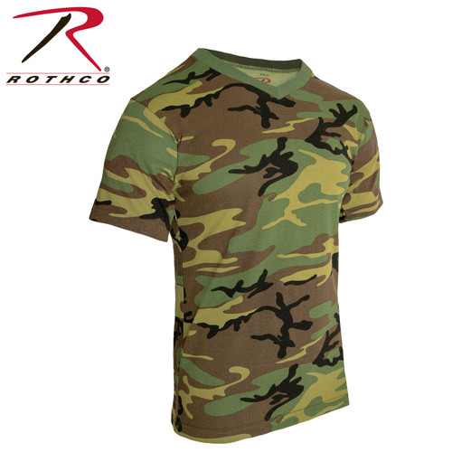 Rothco Camo V-Neck T-Shirt Rothco Camo V-Neck T-Shirt