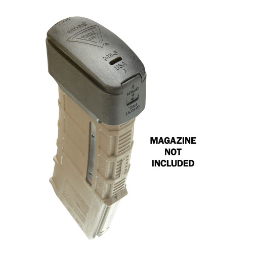 GHOST MOAB +5 FOR GEN3 PMAG BLK
