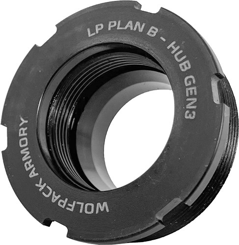 LOW PROFILE PLAN B NITRIDEWOLFPACK ARMORY HUB ADAPTER 