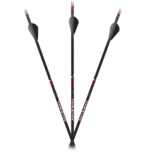 Carbon Express Maxima Sable RZ 400 Hunting Arrows - 6/pk