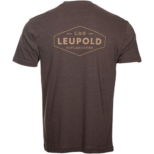 Leupold L&S Heritage Short Sleeve Tee Espresso L