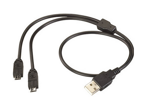 USB Cord - Y-split