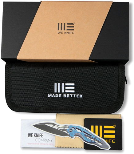 CANVAS MICARTA STONEWASHWE KNIFE NAVO 3.25" BLACK 