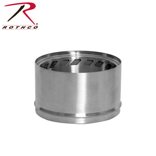 Rothco Stainless Steel Portable Camping / Backpacking Stove