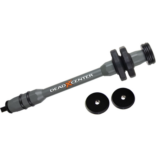 Dead Center Dead Silent Carbon XS Stabilizer Grey 8 in.