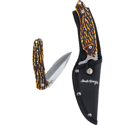 UNCH Fixed Blade Hole/Folder Staglon HND